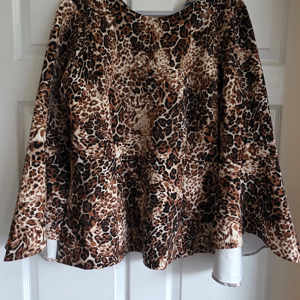 Leopard Print Women's Top